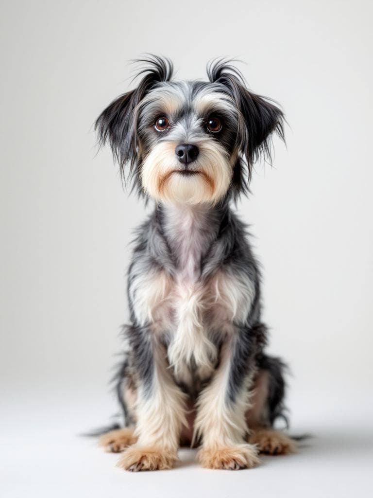 Chinese Naakthond (Chinese Crested)